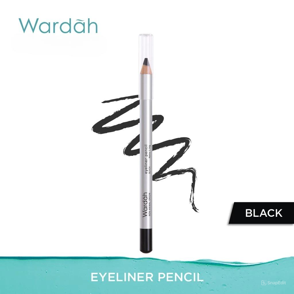 Wardah Eyeliner Pencil 1.14gr - Black