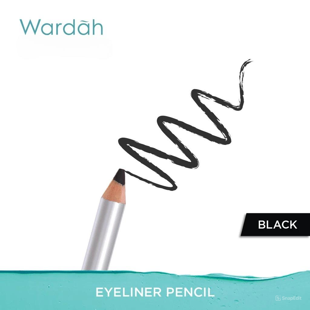 Wardah Eyeliner Pencil 1.14gr - Black
