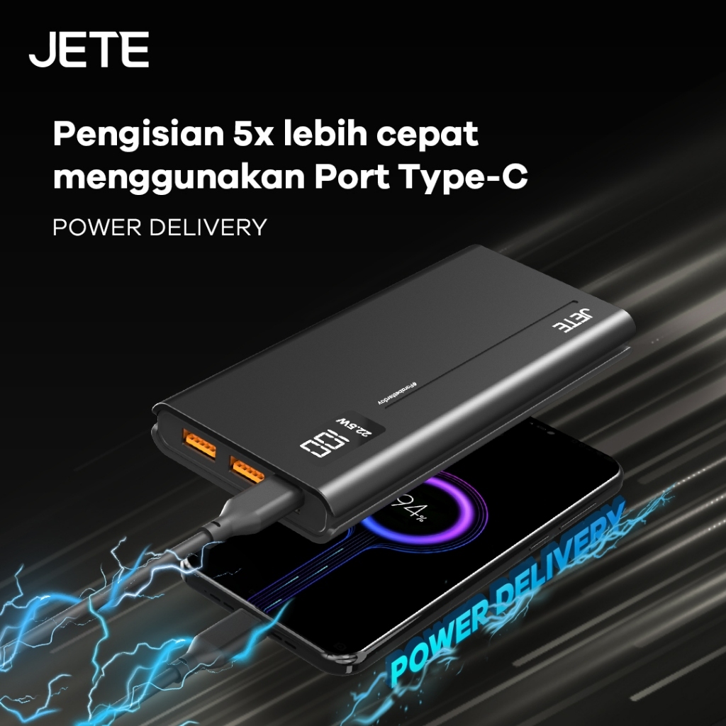 JETE Powerbank - C11 Series 10000 mAh