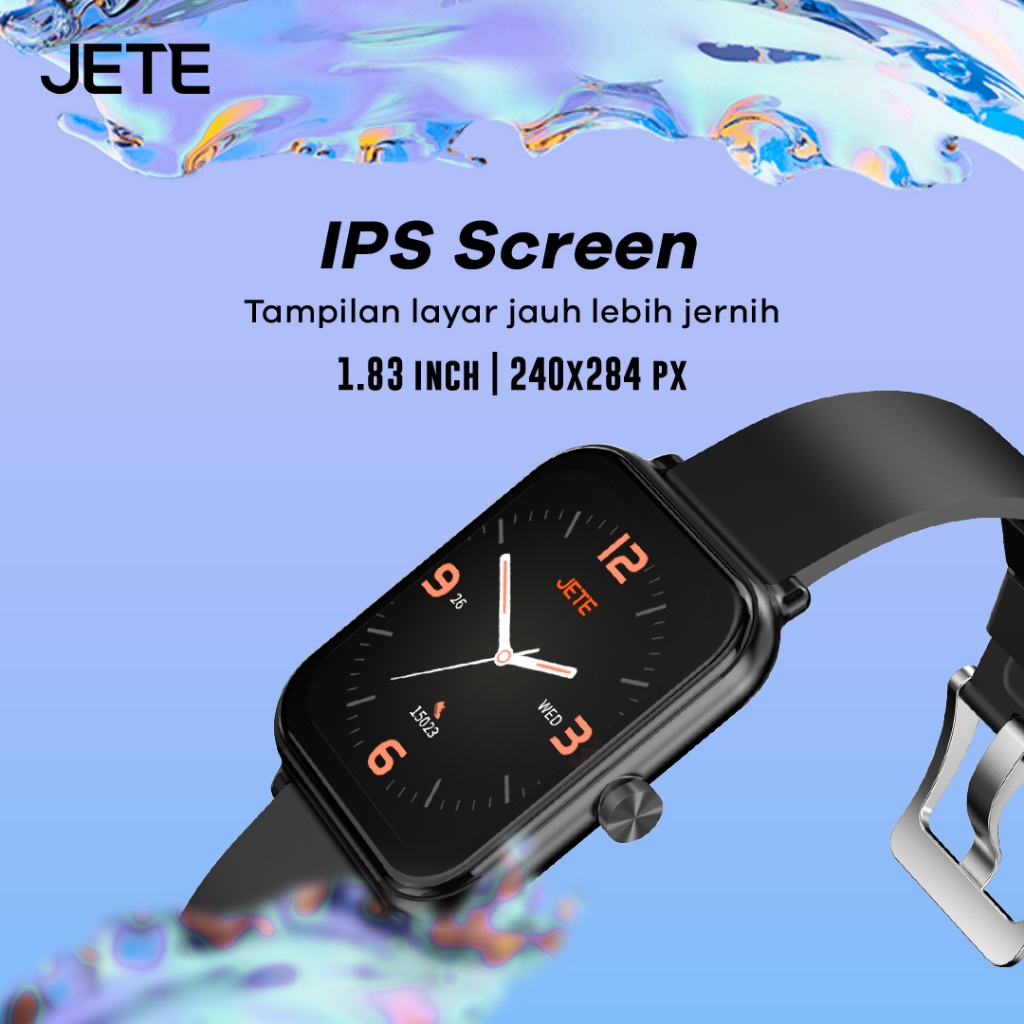 JETE Smartwatch - FR21 Series Black 1.83 inch