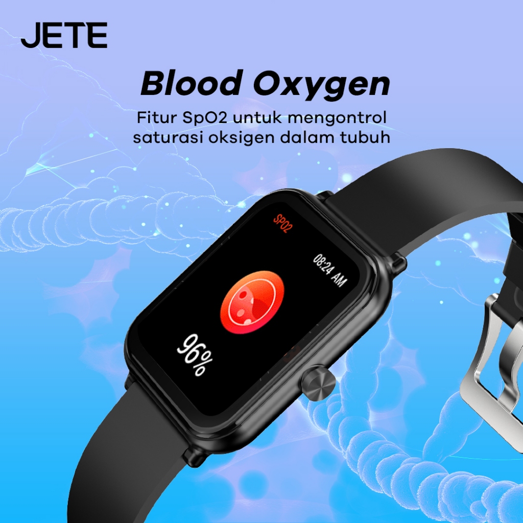 JETE Smartwatch - FR21 Series Black 1.83 inch