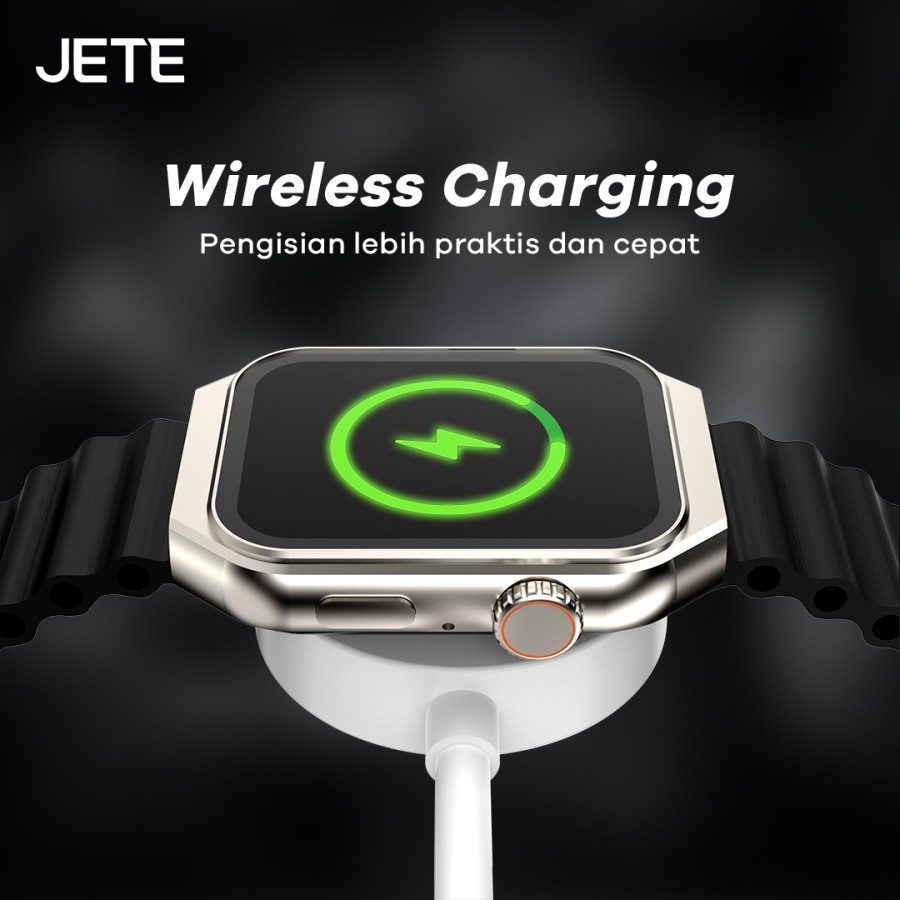 JETE Smartwatch - Muse Series Black 2.0 inch