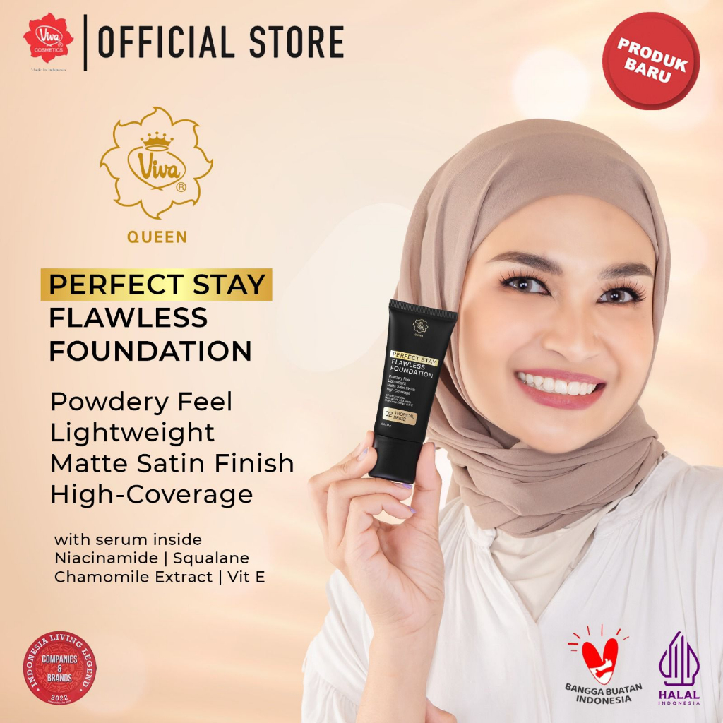 Viva Queen Perfect Stay Flawless Foundation 30gr - 03 Sand Beige Viva Queen Perfect Stay Flawless Foundation 30gr - 03 Sand Beige