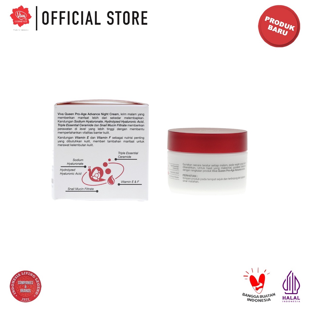 Viva Queen Pro-Age Advance Night Cream 25gr