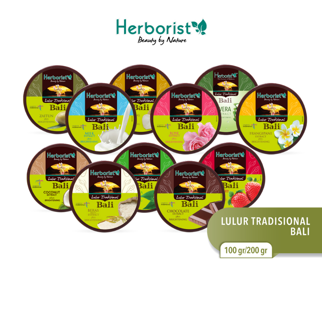 Herborist Lulur Tradisional Bali 100gr - Zaitun