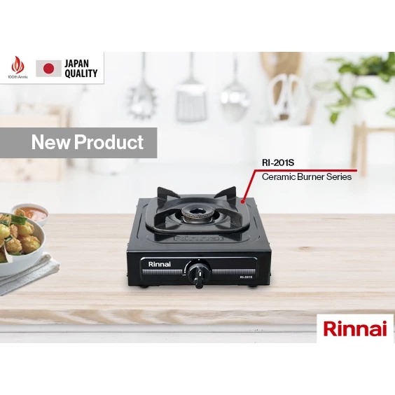 Rinnai Kompor Gas RI-201S - Kompor Gas 1 Tungku