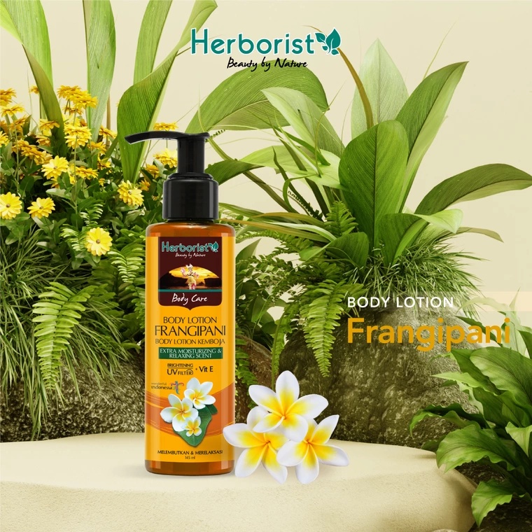 Herborist Body Care Body Lotion 145ml - Frangipani Herborist Body Care Body Lotion 145ml - Frangipani