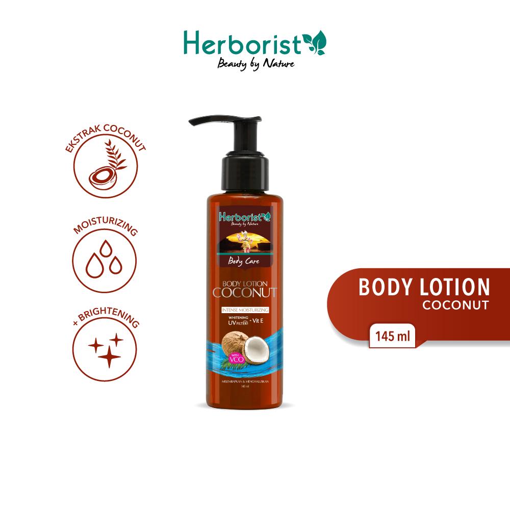 Herborist Body Care Body Lotion 145ml - Coconut Herborist Body Care Body Lotion 145ml - Coconut