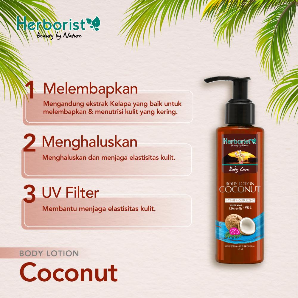 Herborist Body Care Body Lotion 145ml - Coconut