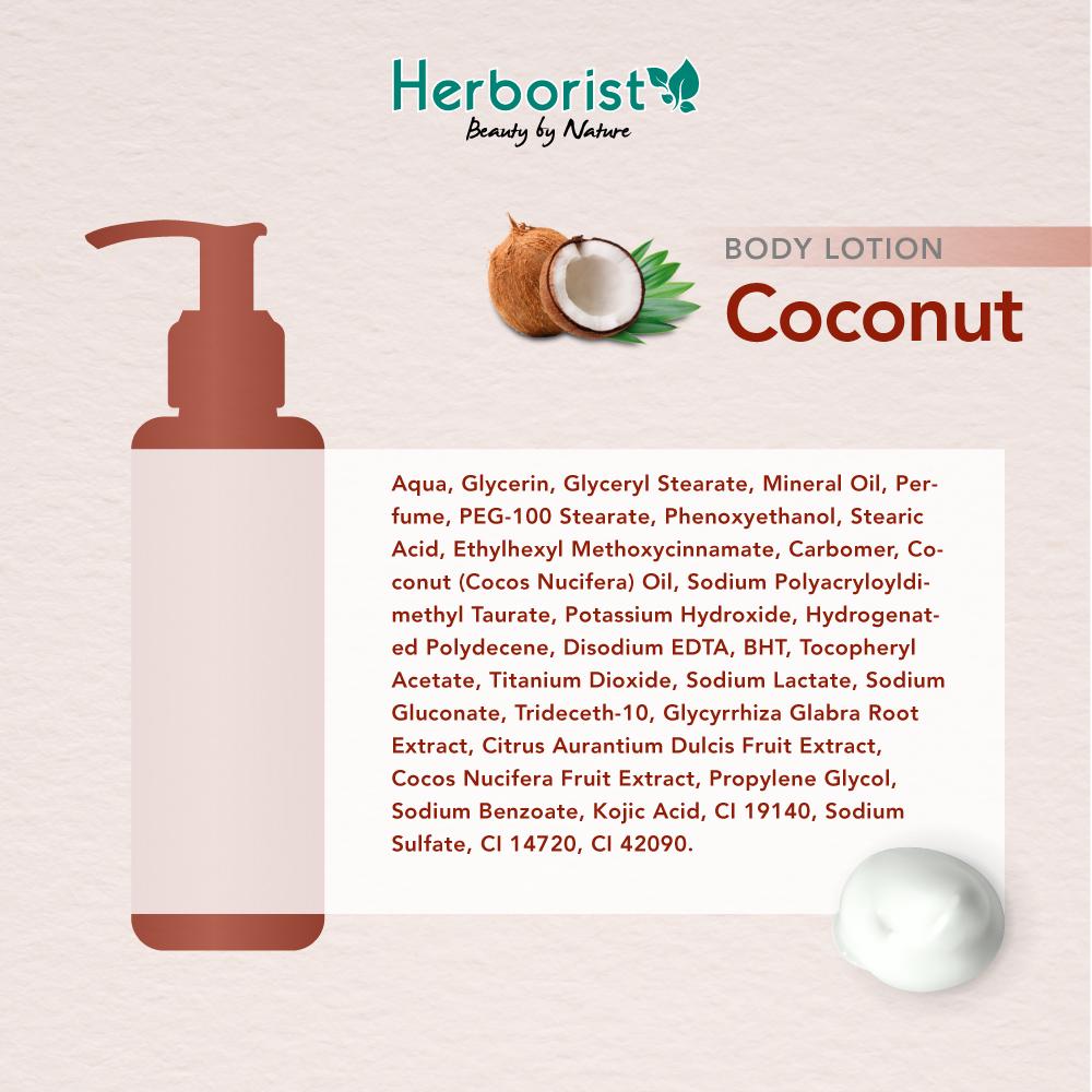 Herborist Body Care Body Lotion 145ml - Coconut