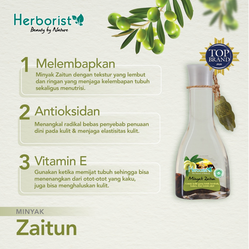 Herborist Minyak Zaitun Olive Oil 150ml