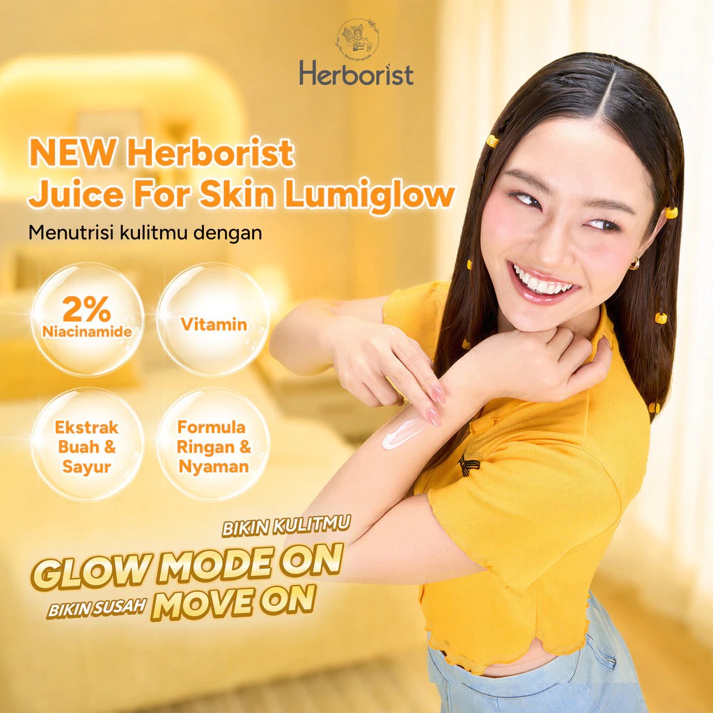 Herborist Juice For Skin Lumiglow Body Serum 180ml - Milk Soothe Care (The Soother)