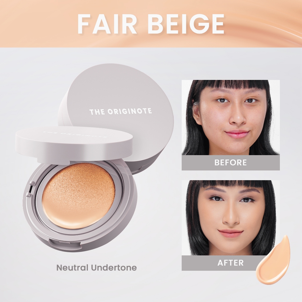 The Originote High Cover Serum Cushion - Fair Beige * The Originote High Cover Serum Cushion - Fair Beige *