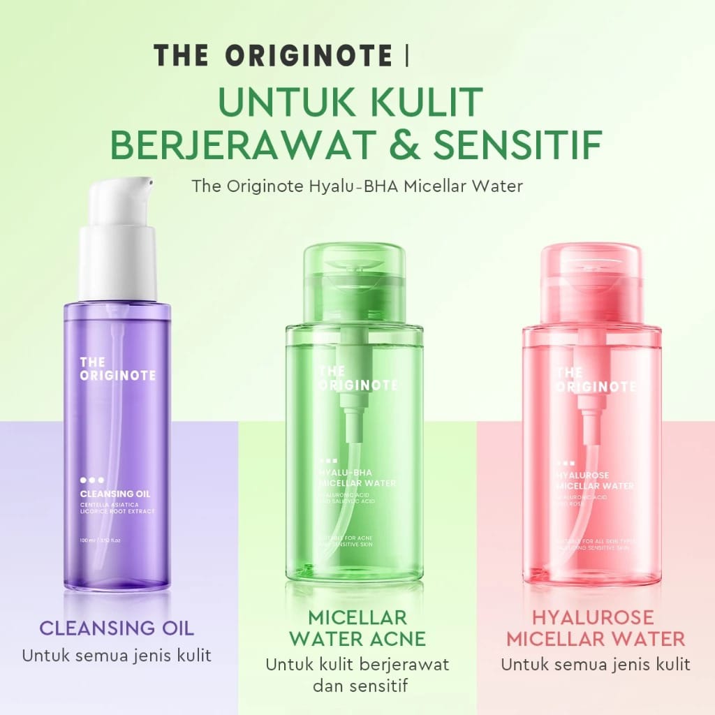 The Originote Hyalu-BHA Micellar Water 300ml