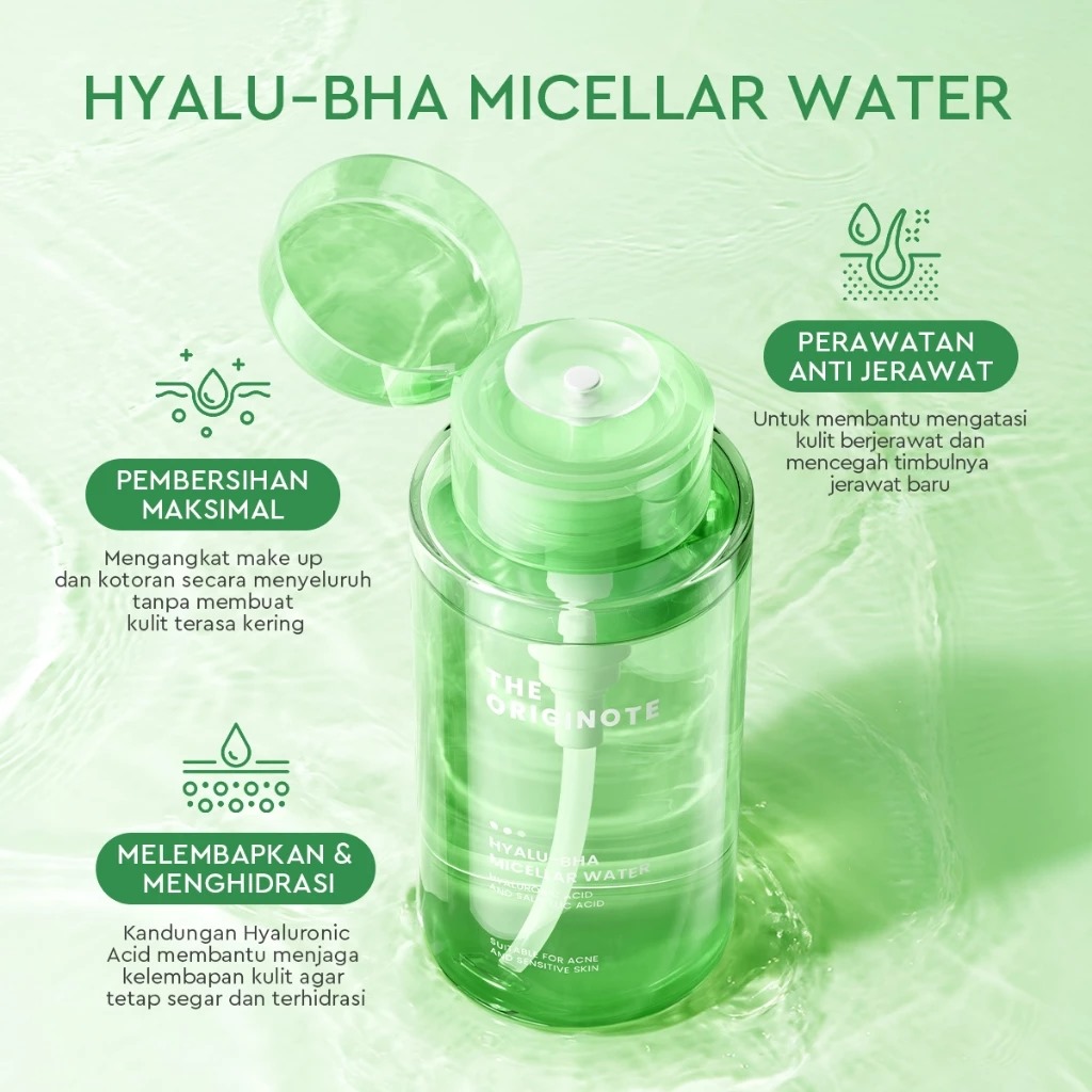 The Originote Hyalu-BHA Micellar Water 300ml