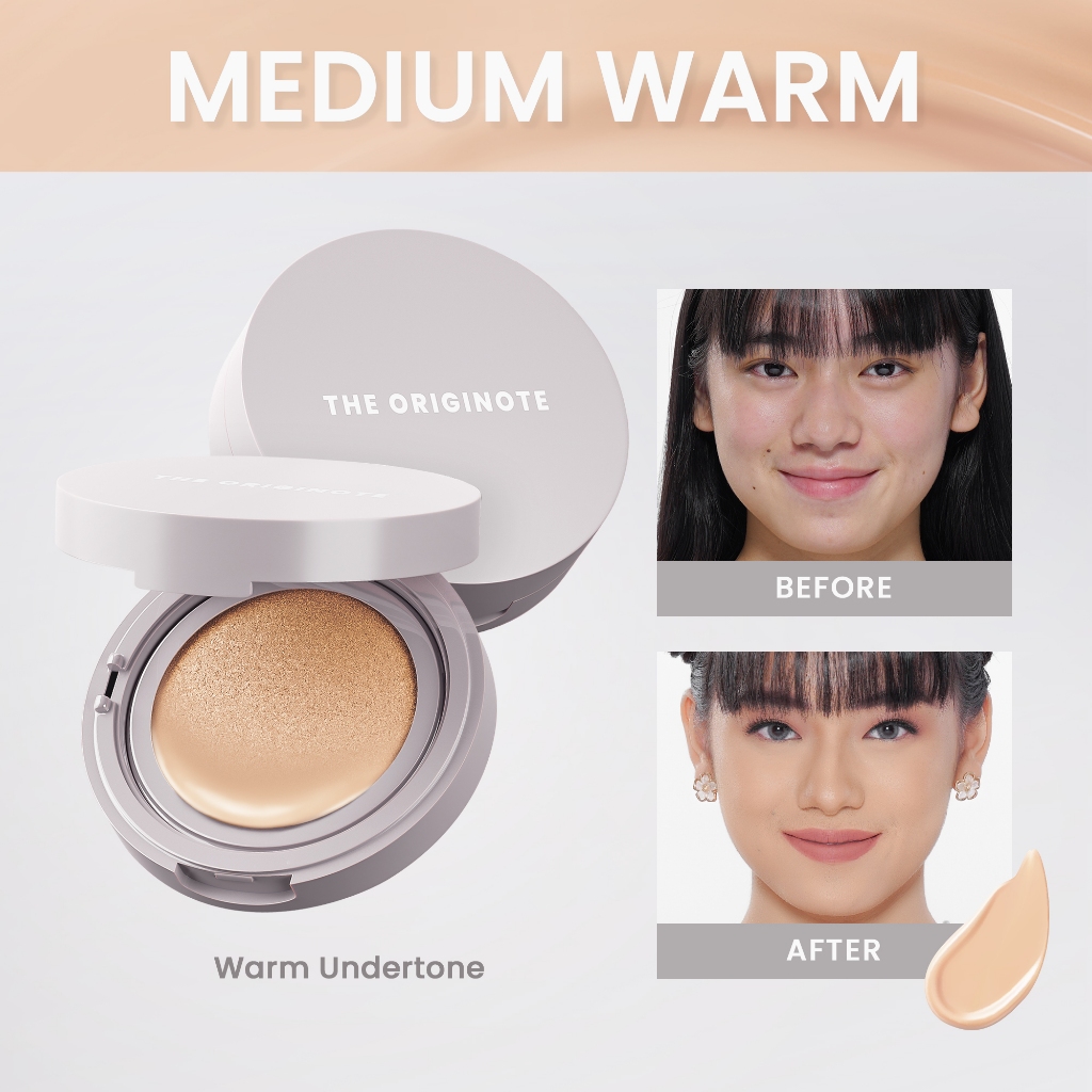 The Originote High Cover Serum Cushion - Medium Warm * The Originote High Cover Serum Cushion - Medium Warm *
