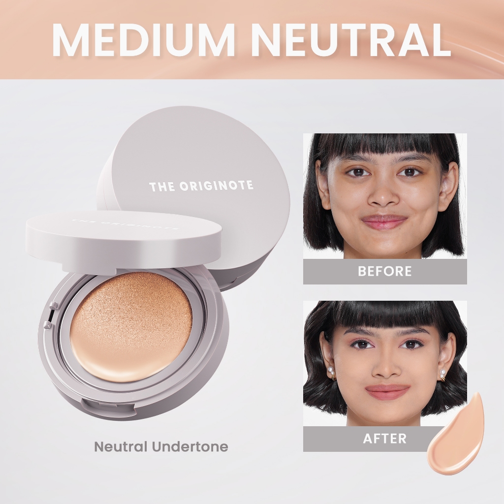 The Originote High Cover Serum Cushion - Medium Neutral * The Originote High Cover Serum Cushion - Medium Neutral *