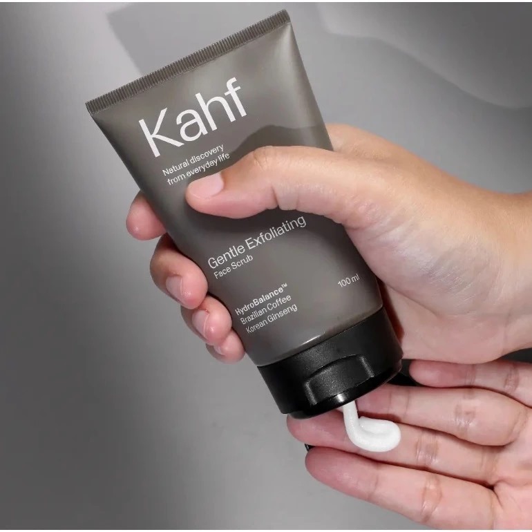 (PAKET ISI 3) Kahf Face Wash 100ml - Brightening and Dark Spot Scrub