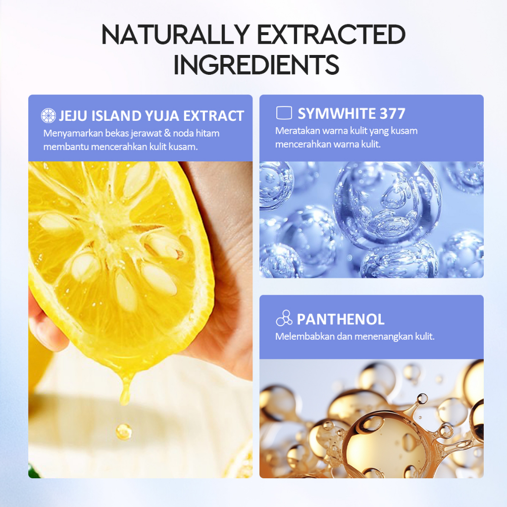 Glad 2 Glow Moisturizer - Yuja Symwhite 377 Dark Spot 30gr