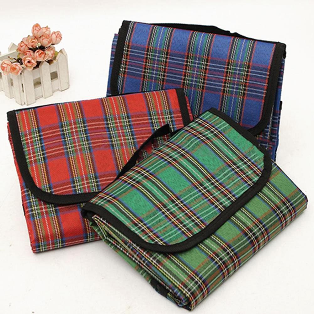 Tikar Lipat Microsatin (Matras Piknik) - MERAH