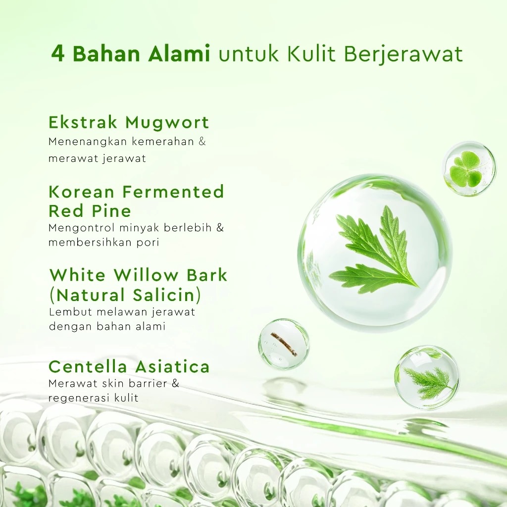 Glad 2 Glow Gel Mask - Pure Mugwort Acne 50gr