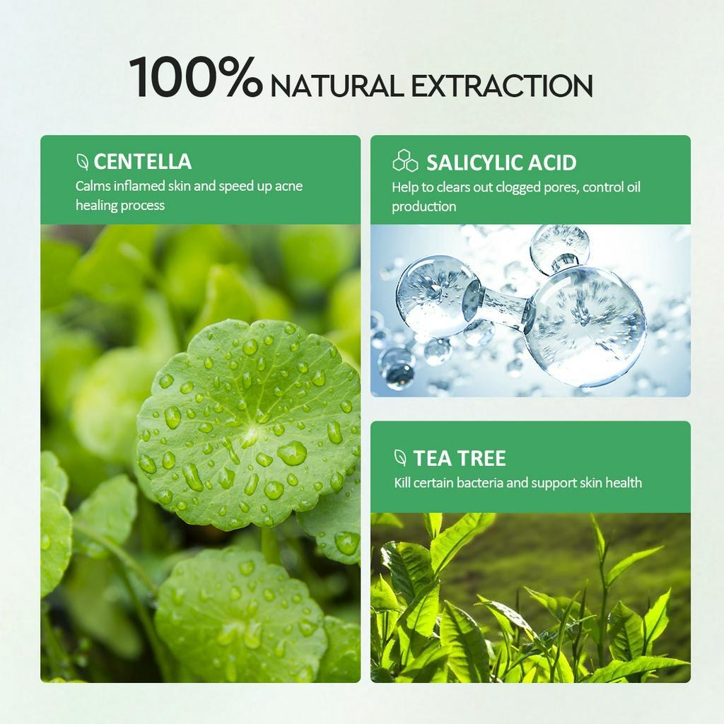 Glad 2 Glow Acne Patch - Centella Salicylic Acid Night 12patch