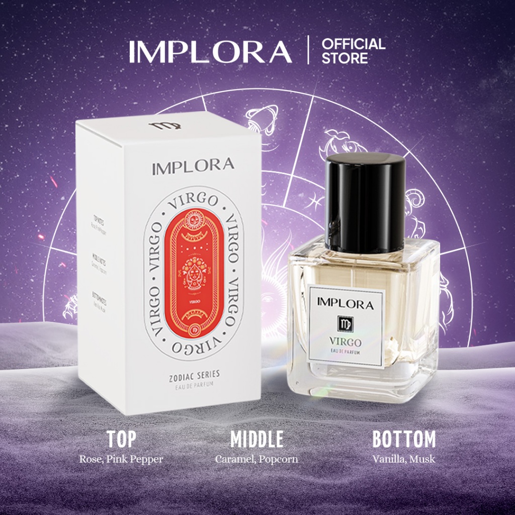 Implora Eau De Parfum Zodiac Series 30ml - Virgo