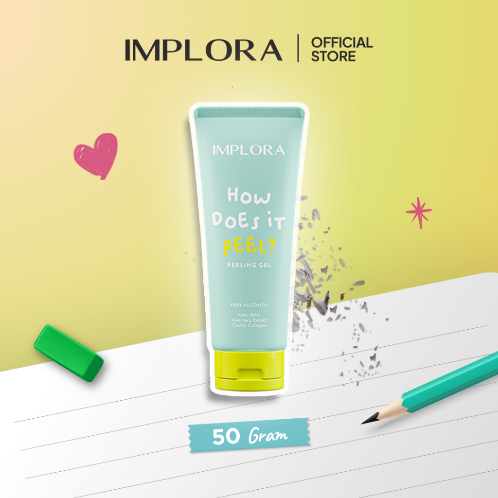 Implora How Does It Peel Peeling Gel 50gr Implora How Does It Peel Peeling Gel 50gr