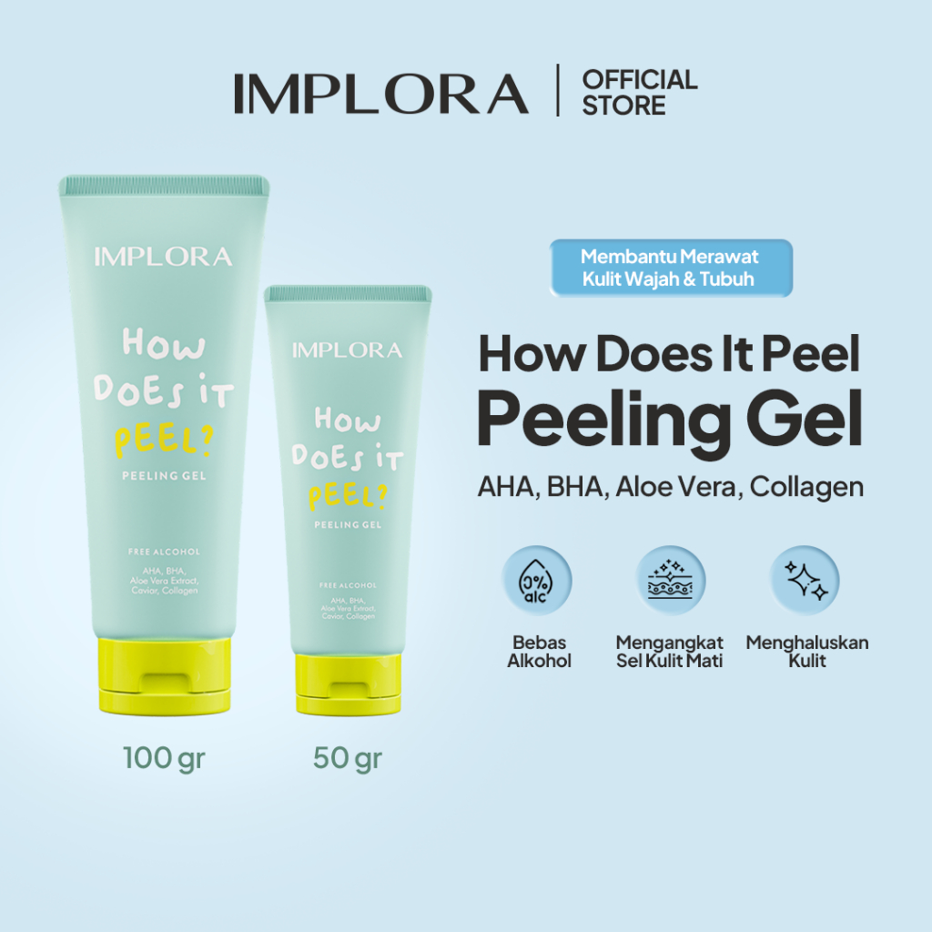 Implora How Does It Peel Peeling Gel 50gr Implora How Does It Peel Peeling Gel 50gr