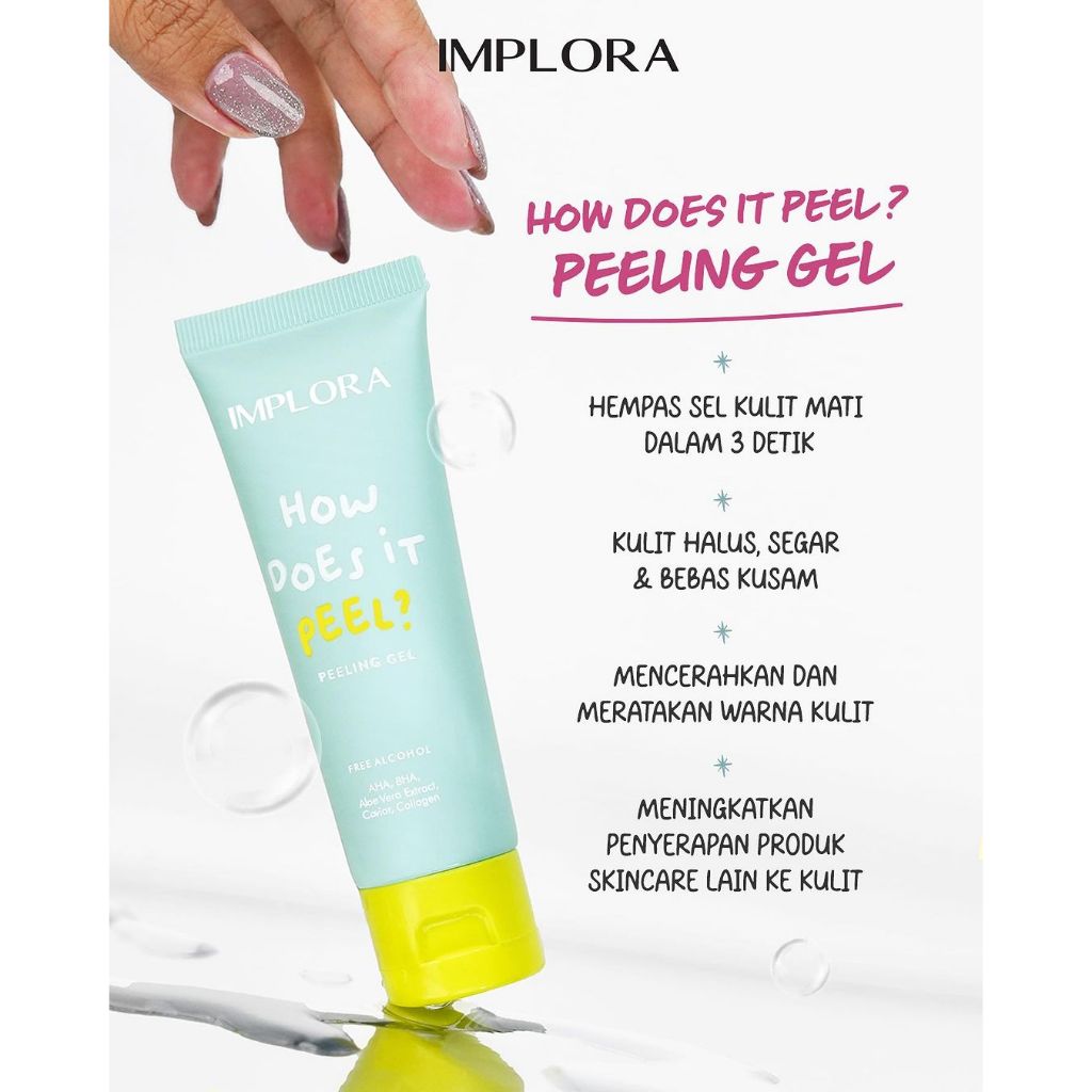 Implora How Does It Peel Peeling Gel 50gr Implora How Does It Peel Peeling Gel 50gr