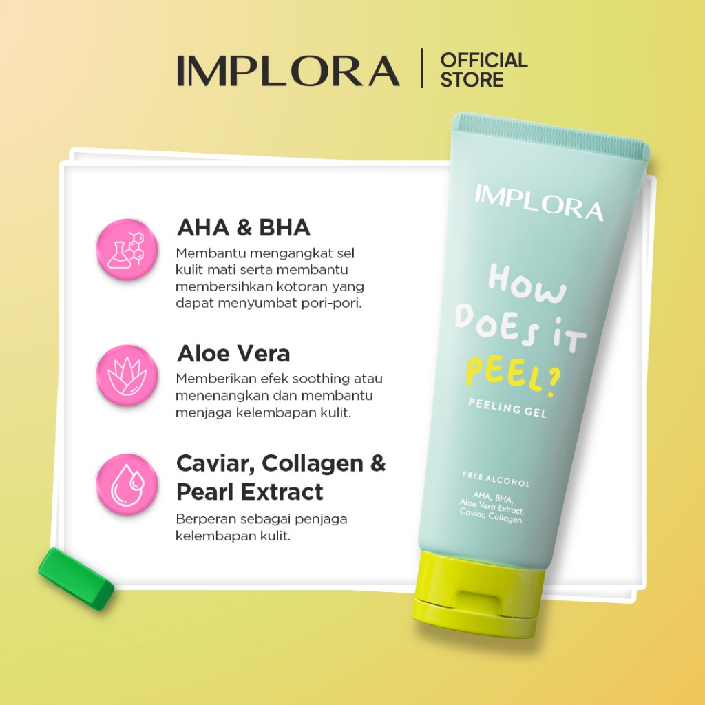 Implora How Does It Peel Peeling Gel 100gr Implora How Does It Peel Peeling Gel 100gr