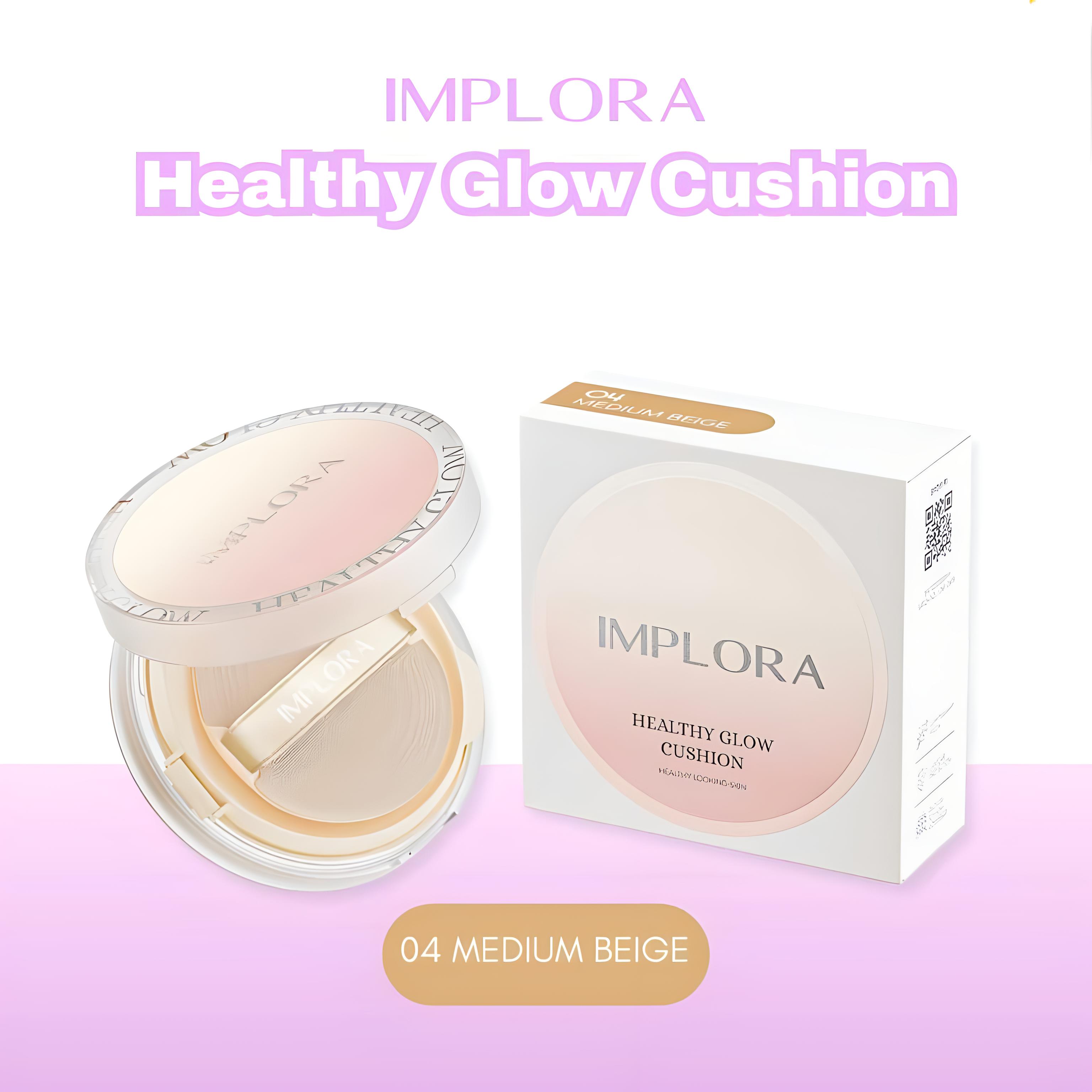 Implora Healthy Glow Cushion FULL SIZE - 04 Medium Beige Implora Healthy Glow Cushion FULL SIZE - 04 Medium Beige