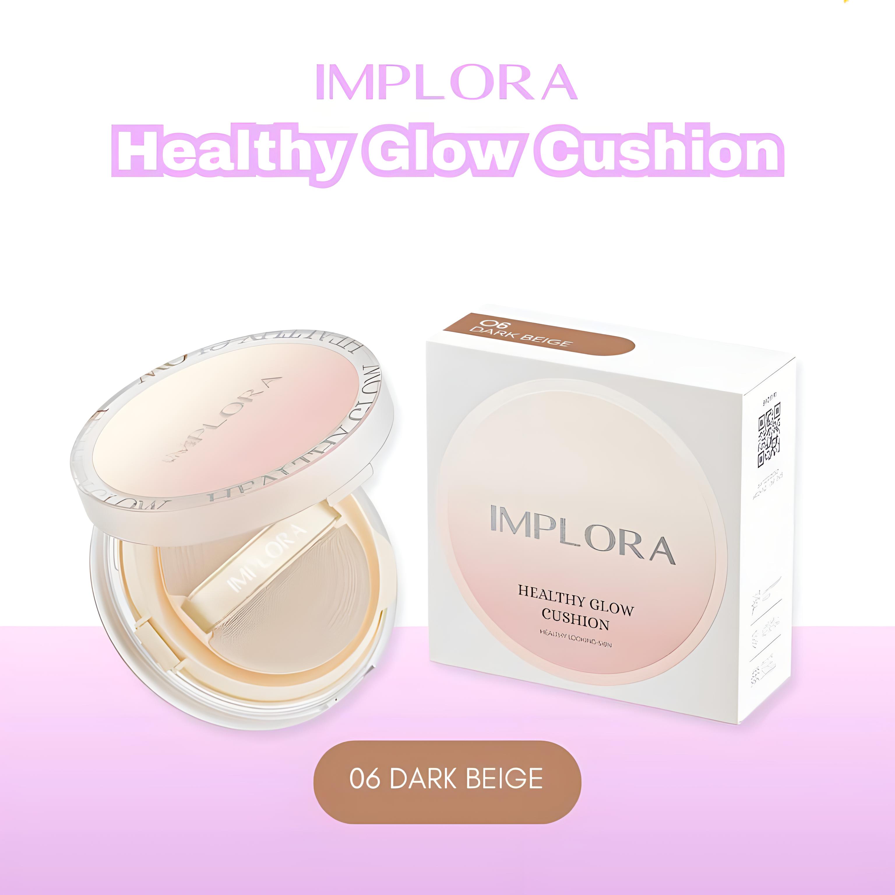 Implora Healthy Glow Cushion FULL SIZE - 06 Dark Beige Implora Healthy Glow Cushion FULL SIZE - 06 Dark Beige