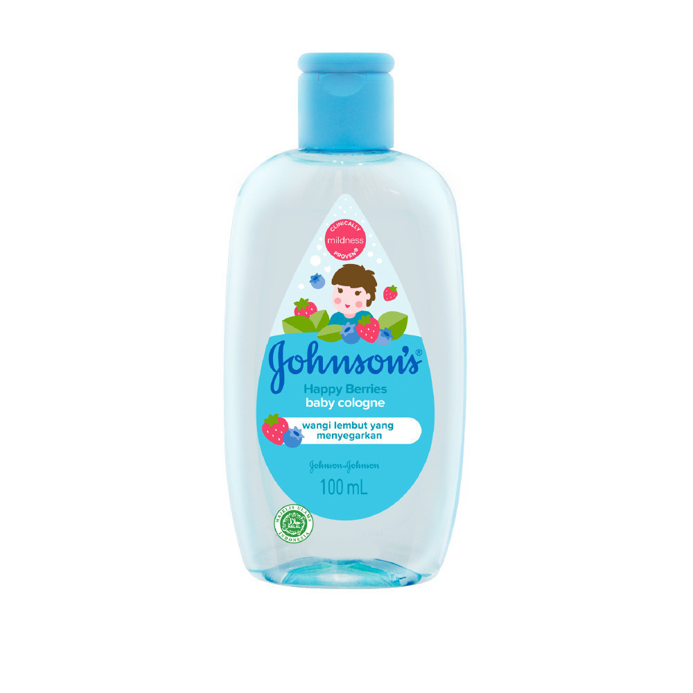 Johnsons Baby Cologne 100ml - Happy Berries Johnsons Baby Cologne 100ml - Happy Berries
