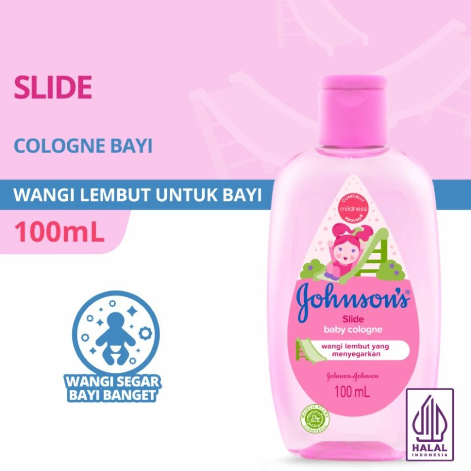 Johnsons Baby Cologne 100ml - Slide Johnsons Baby Cologne 100ml - Slide