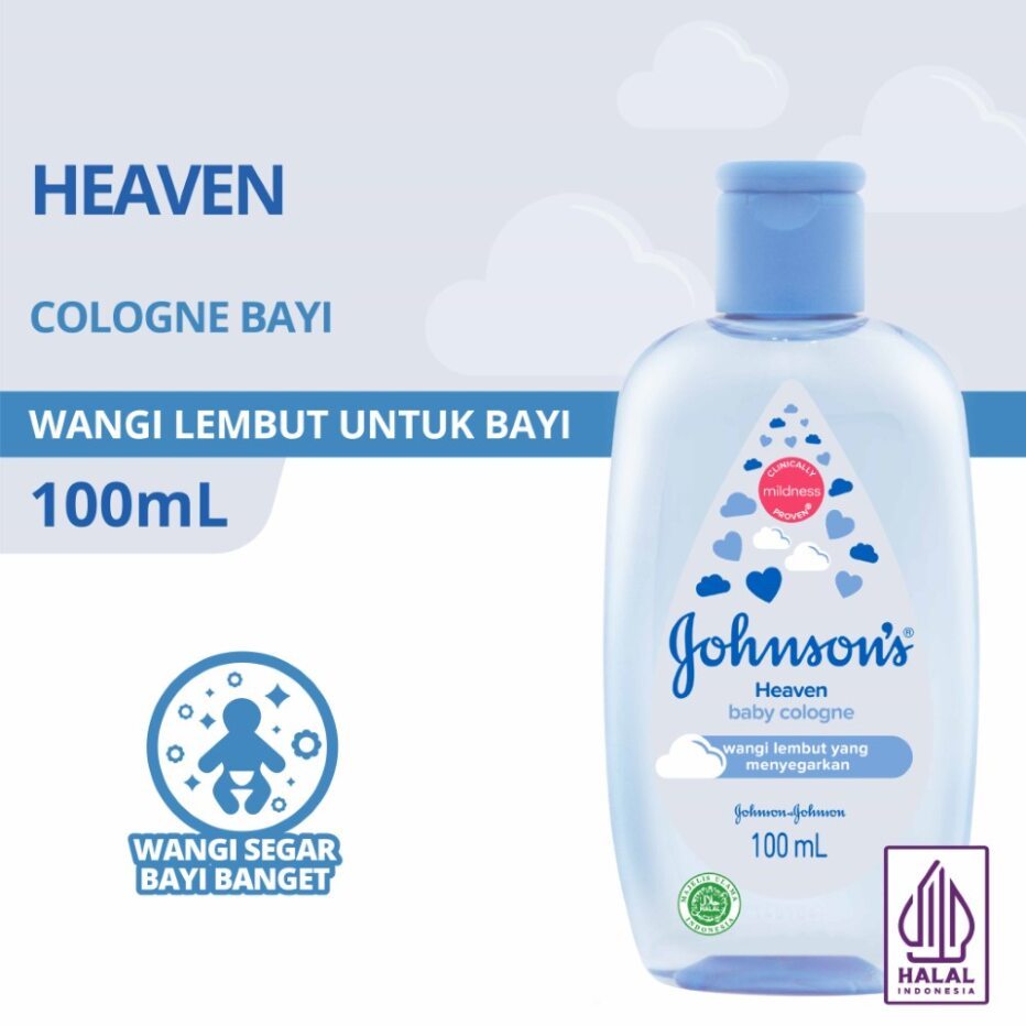 Johnsons Baby Cologne 100ml - Heaven Johnsons Baby Cologne 100ml - Heaven