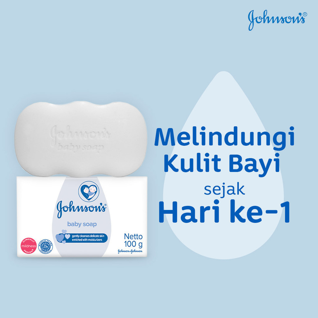 Johnsons Baby Soap 75gr - Reguler