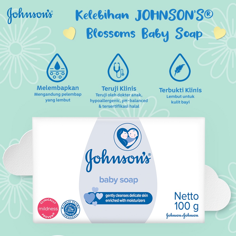 Johnsons Baby Soap 75gr - Reguler