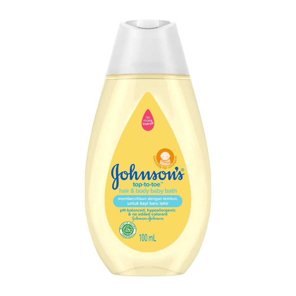 Johnsons Baby Hair & Body Baby Bath - Top To Toe 100ml