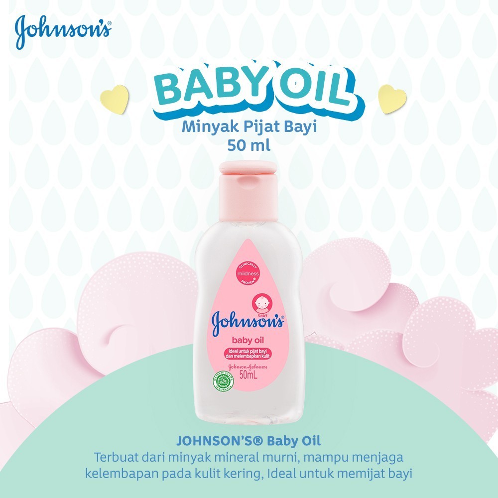 Johnsons Baby Oil 50ml