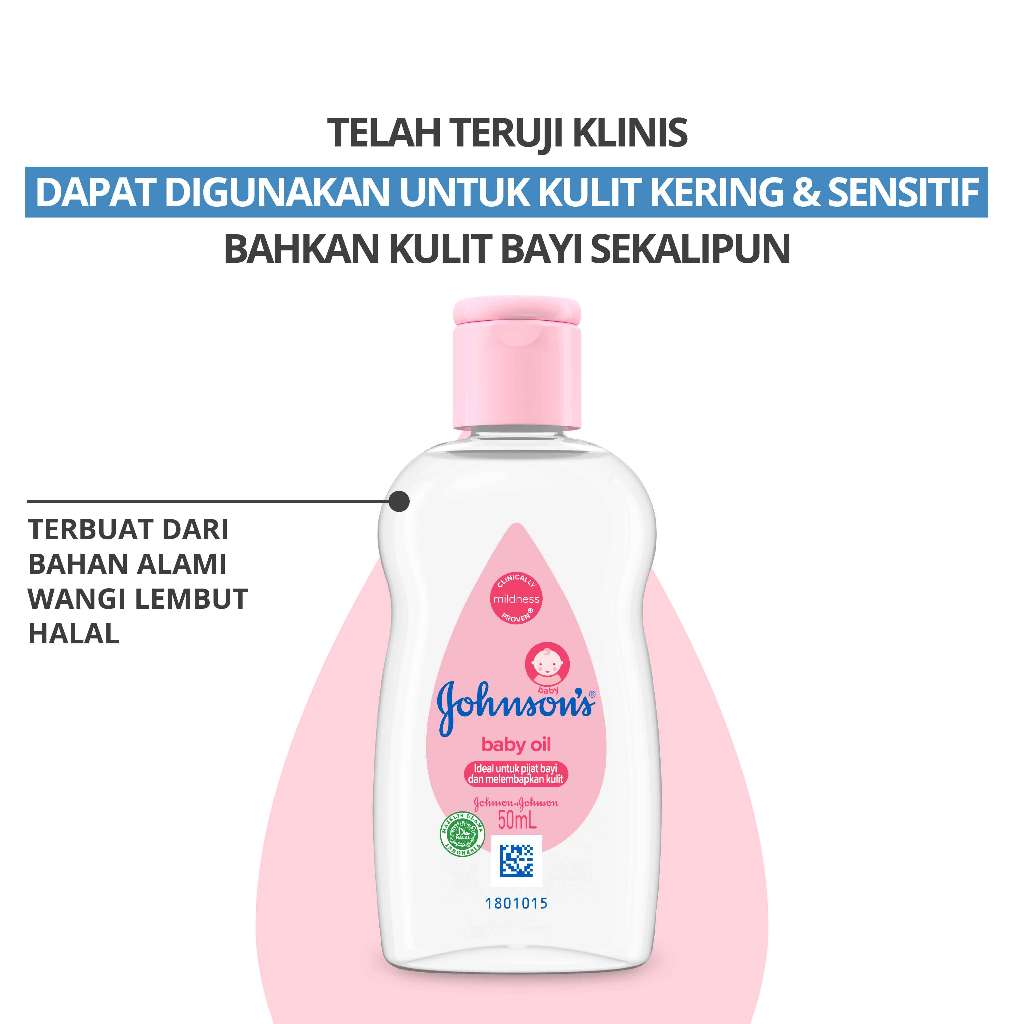 Johnsons Baby Oil 50ml