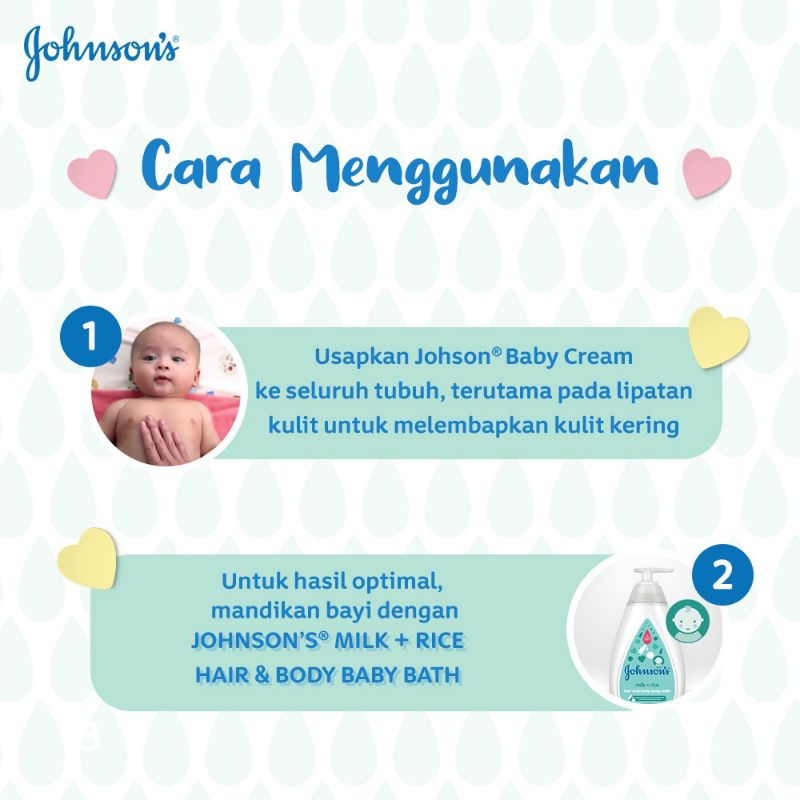 Johnsons Baby Cream Tube 50gr