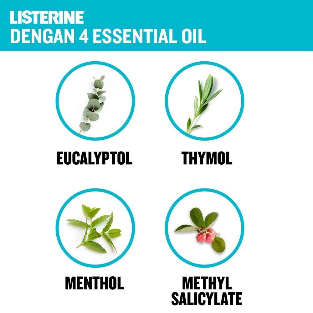 Listerine Antiseptic Mouthwash - Coolmint 100ml