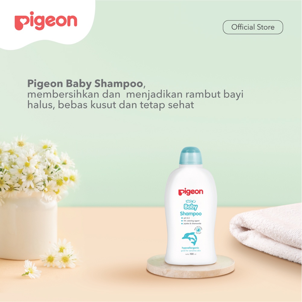 Pigeon Baby Shampoo 100ml - Jojoba & Chamomile
