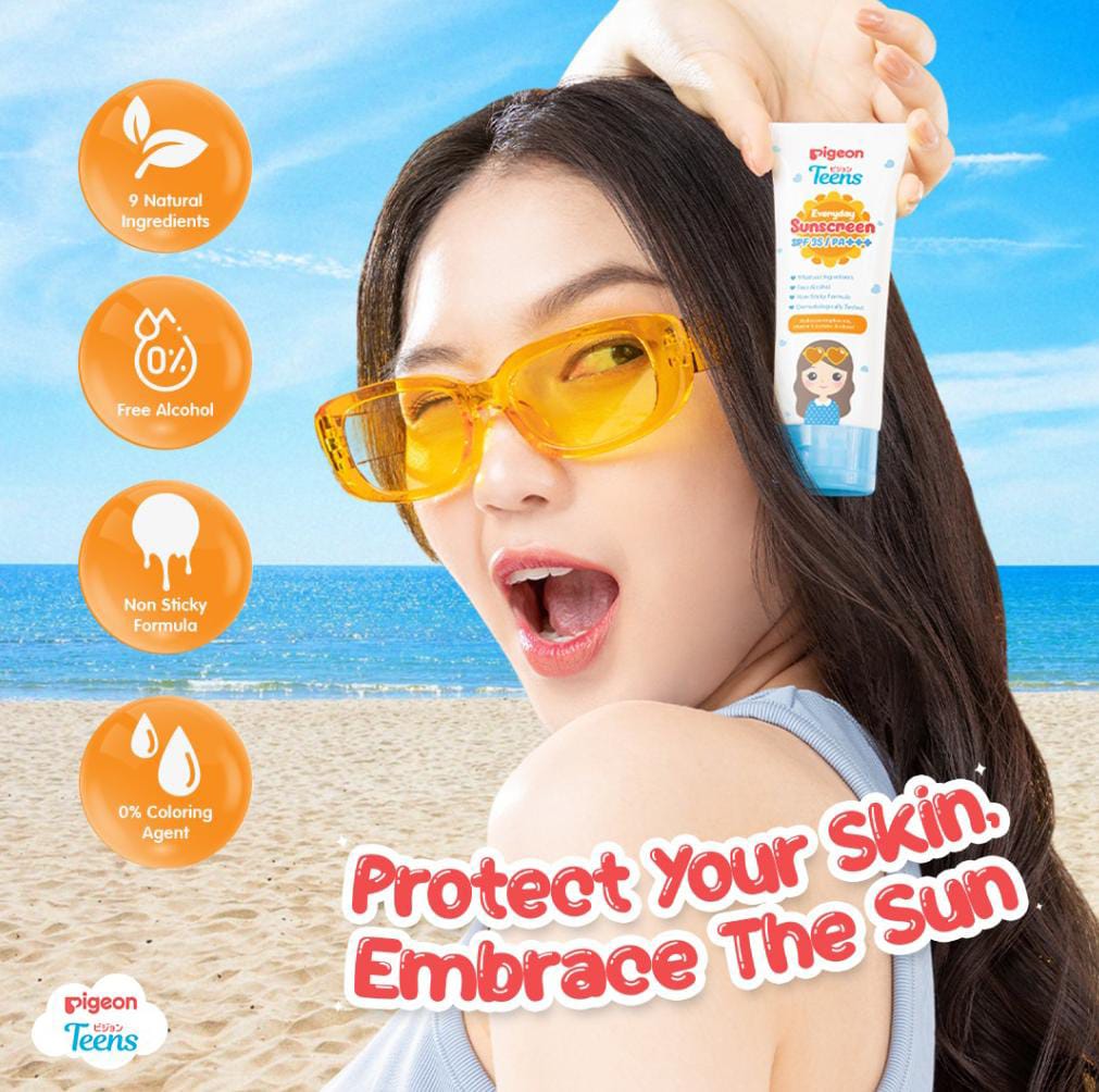 Pigeon Teens Everyday Sunscreen SPF 35 PA+++ 60ml