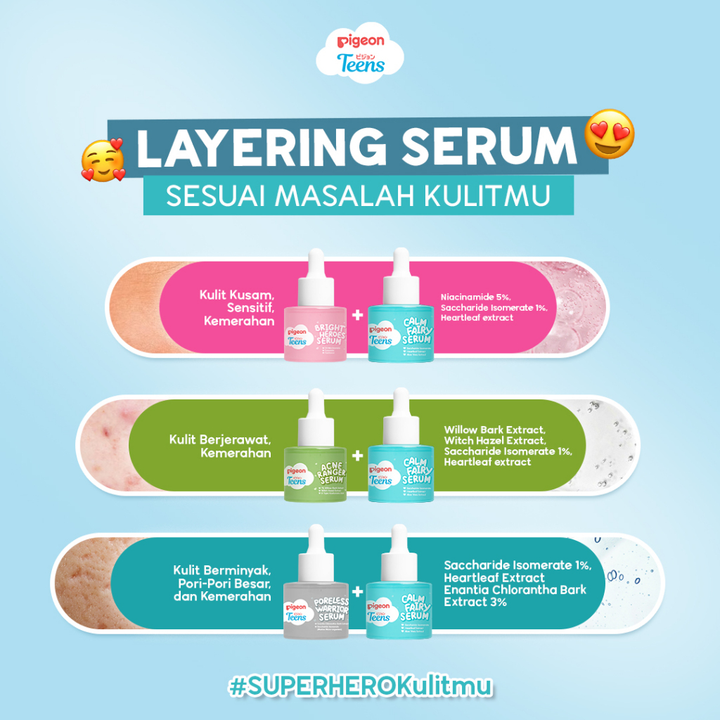 Pigeon Teens Serum 20ml - Calm Fairy