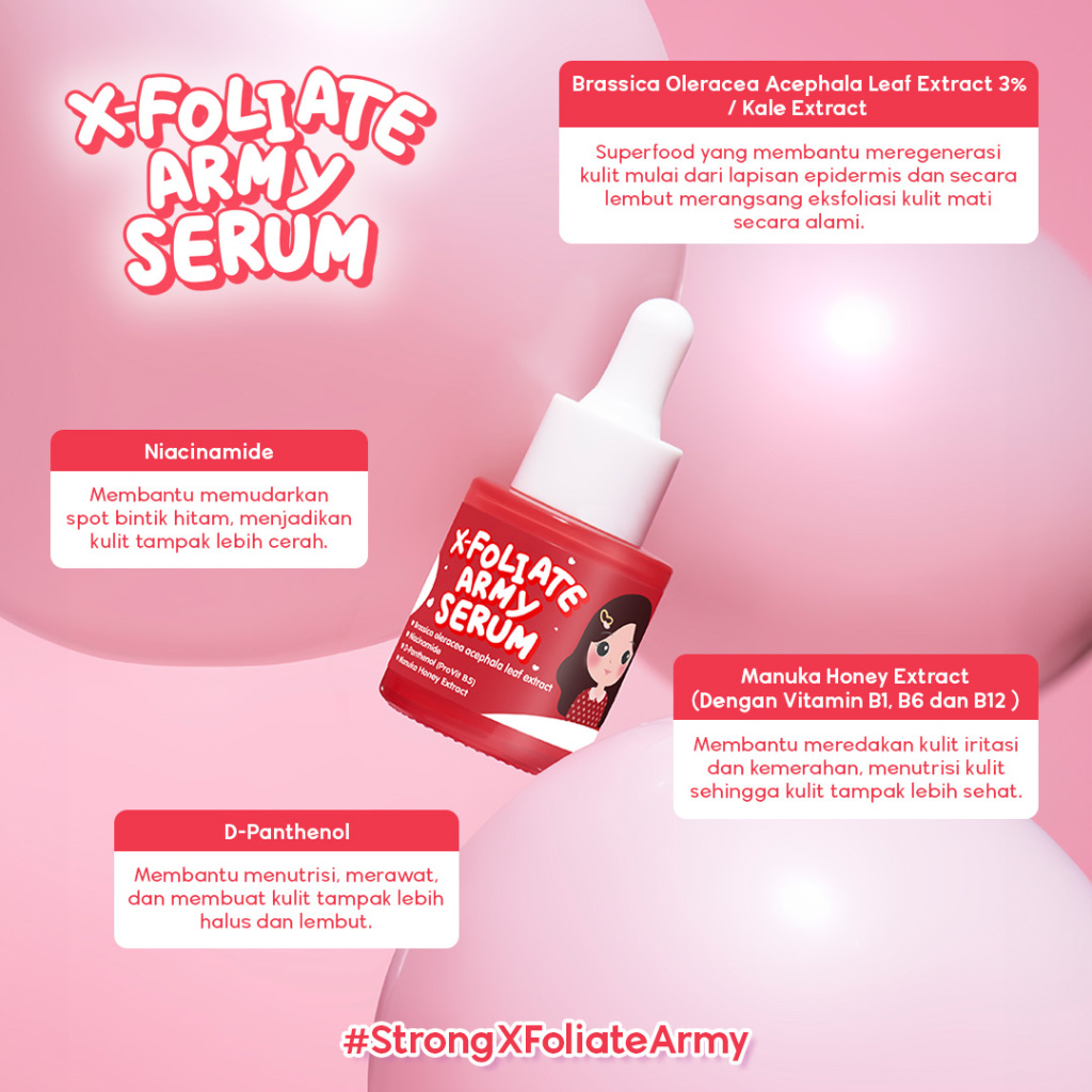 Pigeon Teens Serum 20ml - X-foliate Army