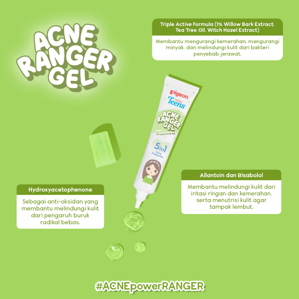 Pigeon Teens Acne Ranger Gel 15ml