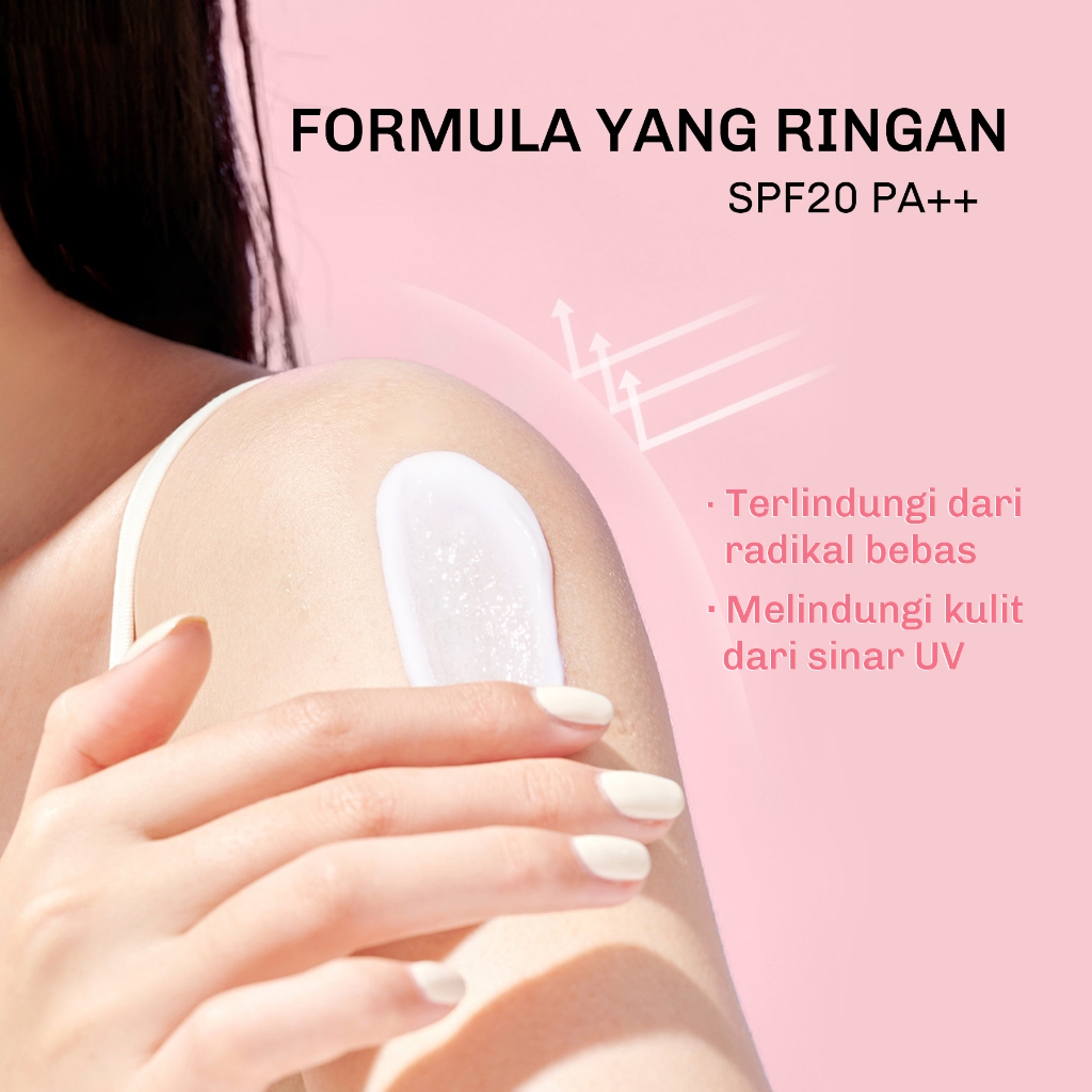 Lavojoy Let It Glow Daily Shine Body Serum Instant Tone Up SPF 20 PA++ 180ml