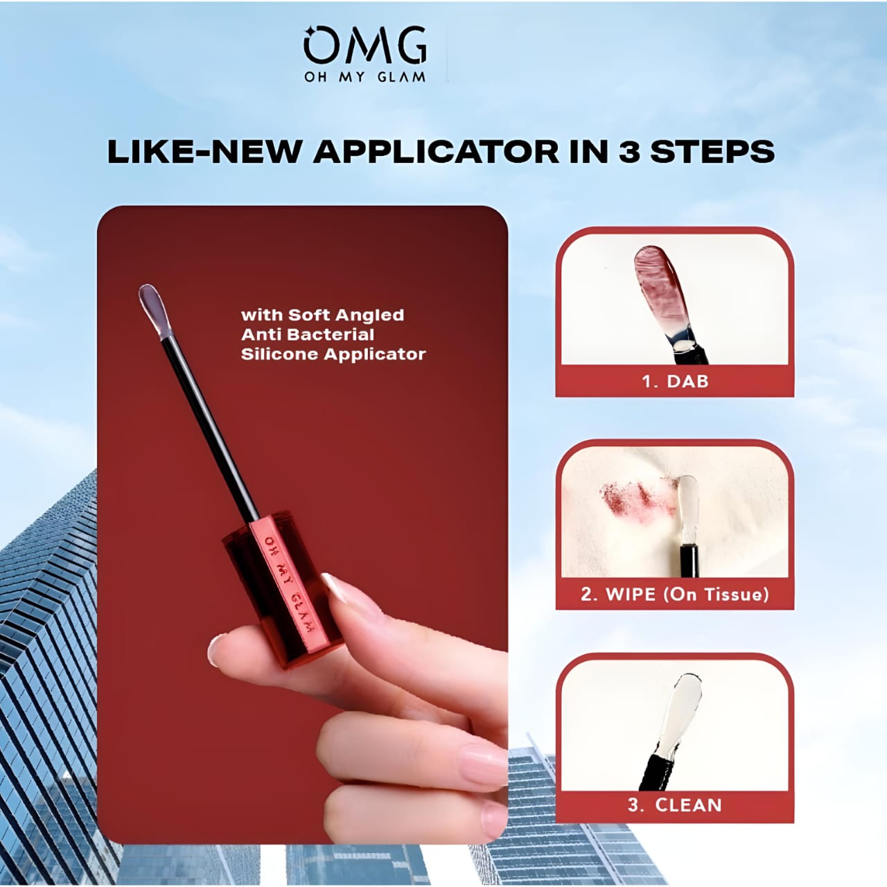 Oh My Glam Gloss Lip Finish Vinyl 2.7gr (OMG)